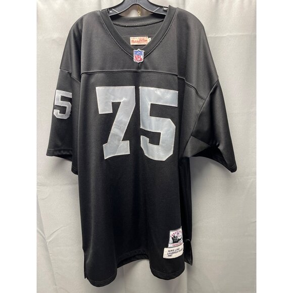 Mitchell & Ness #75 Howie Long los Angeles 1987 Raiders JerseySize3XL SKU 4154